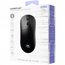 Бездротова ігрова миша Proove Gaming Superfight Wireless with charging dock White/Purple (WMSW00122002)