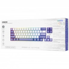 Дротова магнітна клавіатура Proove Gaming Aress (Ukraine Layout) White/Purple (MKAR00022417)