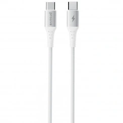 Кабель Proove WireX Type-C to Type-C 60W (1m) White (CCWX60002202)