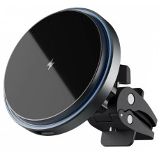 Автодержатель с беспроводной зарядкой Proove Magic Circle Pro 15W Black