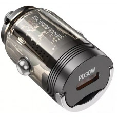 Автомобільний зарядний пристрій Borofone BZ29 PD/QC 30W Black