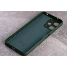 Силіконова накладка Soft Silicone Case для Xiaomi Redmi 12 Dark Green