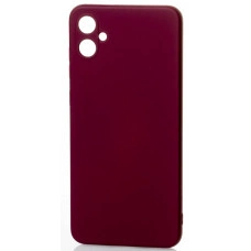 Силіконова накладка Soft Silicone Case для Samsung A05 2023 A055 Burgundy