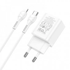 Сетевое зарядное устройство Hoco N27 Innovative 20W 1 Type-C White